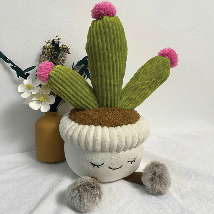 CACTUS PLANT PLUSH DECOR