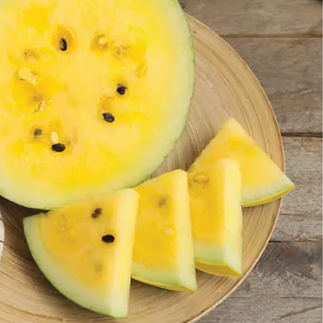 YELLOW SKIN WATERMELON SEEDS <br> بذور البطيخ ذو القشرة الصفراء