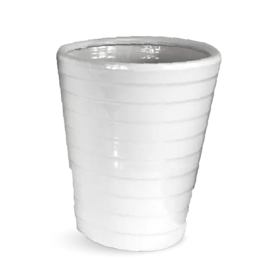 MEDIUM WHITE PLANTER