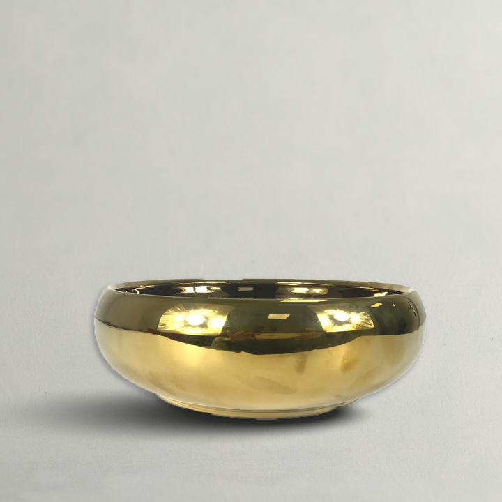 Gold Ceramic Pot - VIP Planter