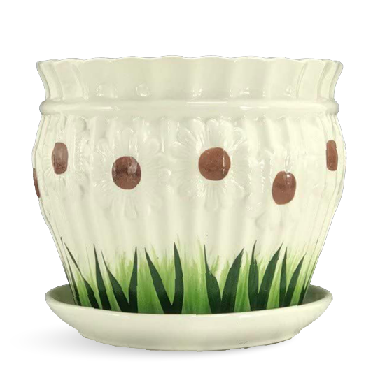 FLOWER DESIGN POT - BUY MODERN DECORATION FLOWER POT & PLANTER