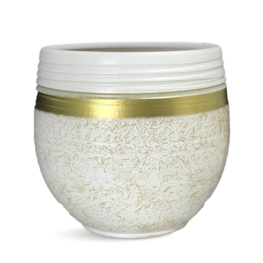 White Clay Pots For Plants - White Clay Plant Pots - Indoor Clay Pots