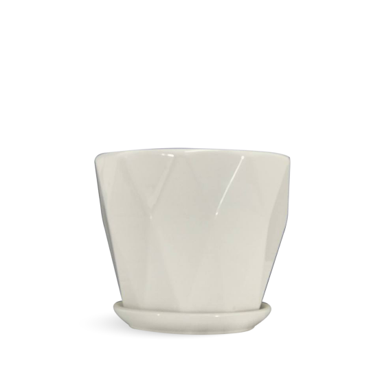 White Plants Pots - Plant Pots Planters