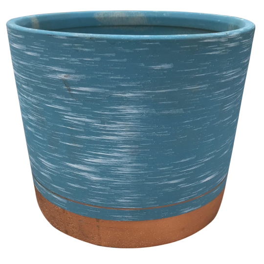 SET OF 3 PREMIUM CERAMIC PLANT POTS - FLOWER PLANTERS