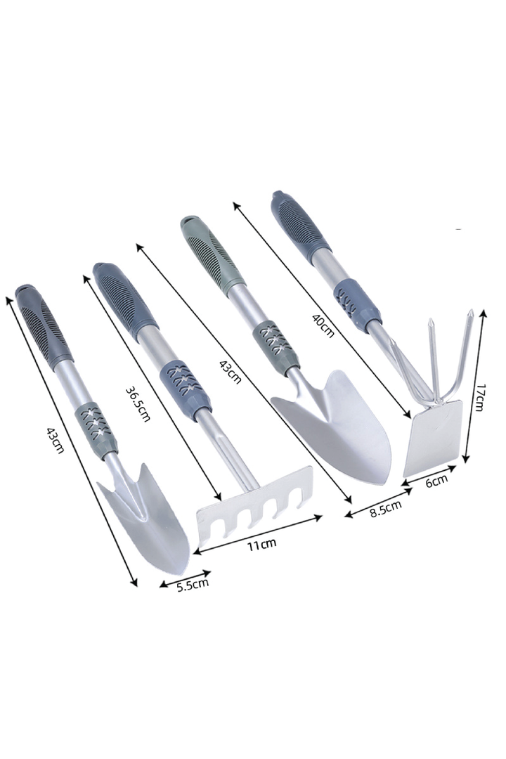4 PACK HEAVY DUTY GARDENING TOOLS<br> أدوات الحديقة ذات جودة عالية - ٤ قطع
