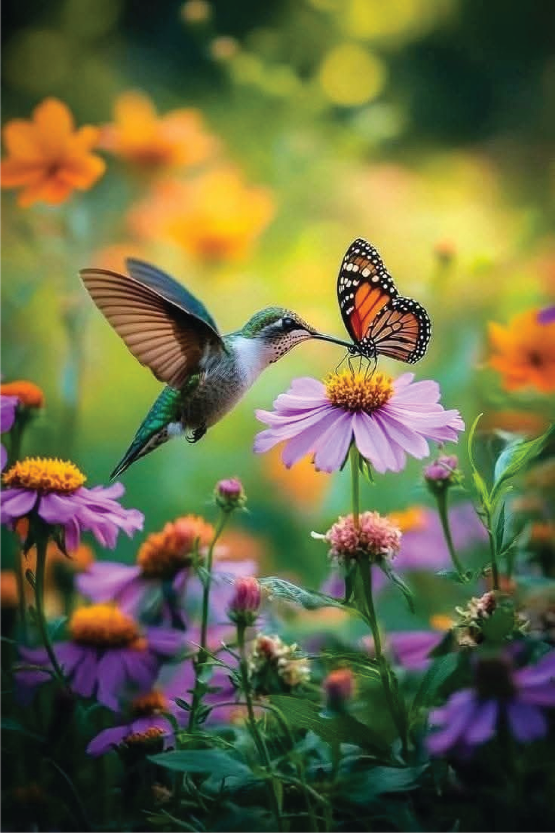 WILDFLOWER BUTTERFLY & BIRD SEEDS <br> بذور زهور برية جاذبة للفراشات و الطيور