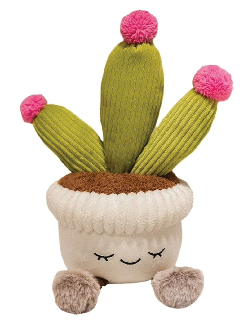 CACTUS PLANT PLUSH DECOR