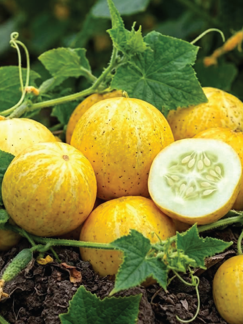 ORGANIC LEMON CUCUMBER SEEDLING