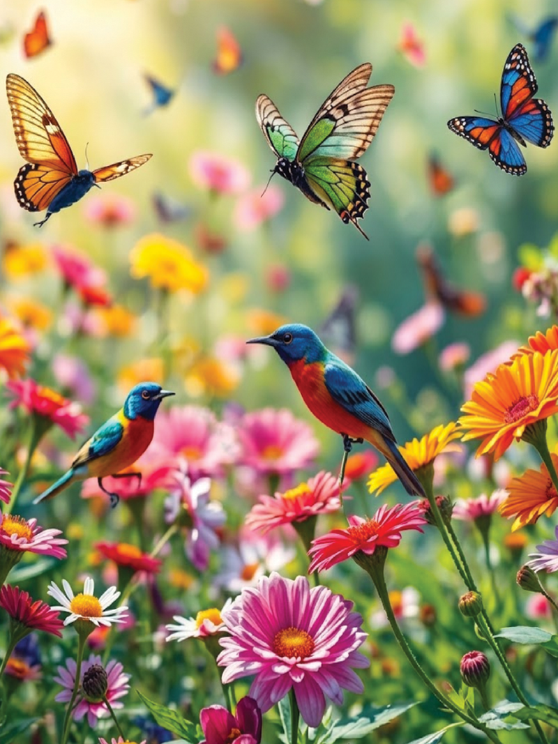 WILDFLOWER BUTTERFLY & BIRD SEEDS