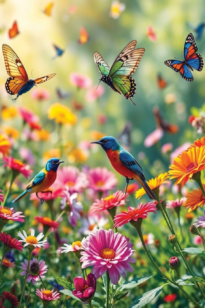 WILDFLOWER BUTTERFLY &amp; BIRD SEEDS