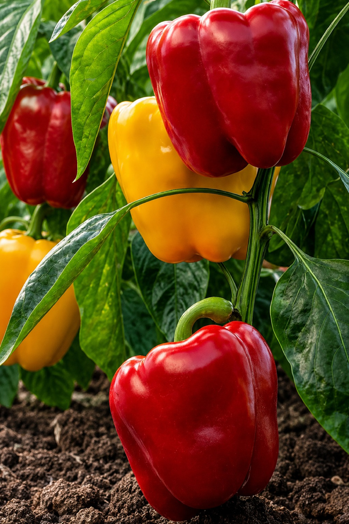 MIX PEPPER GRAND BELL SEEDS <br> بذور فلفل جراند بيل مكس