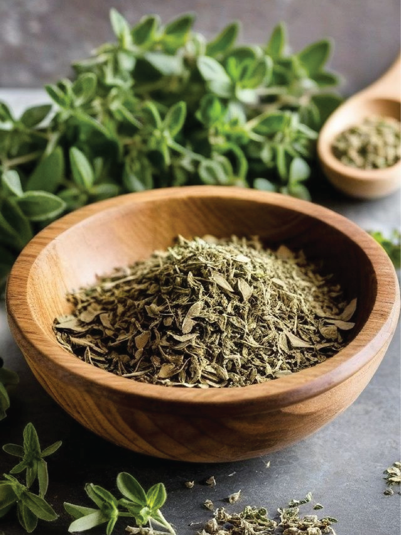 ORGANIC LABANESE ZAATAR SEEDLING <br> شتلات الزعتر اللبناني العضوية