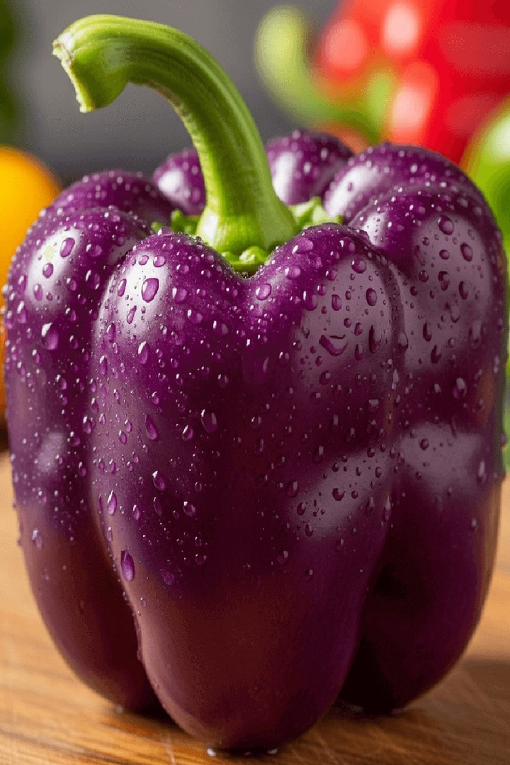 PURPLE SWEET CAPSICUM SEEDS
