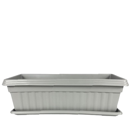 Grey Plastic Pot