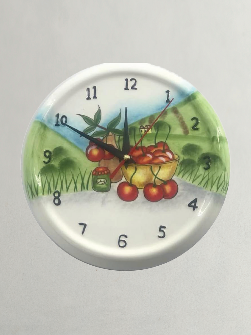 CERAMIC WALL CLOCK <br> ساعة حائط