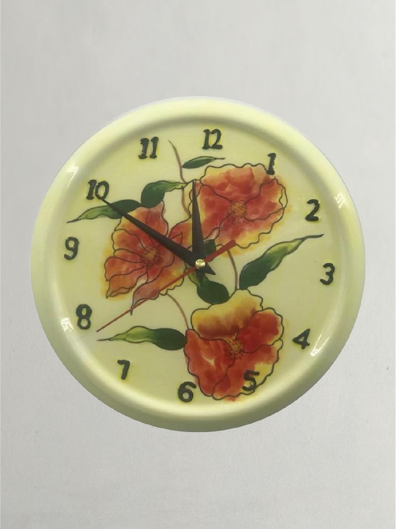 CERAMIC WALL CLOCK <br> ساعة حائط