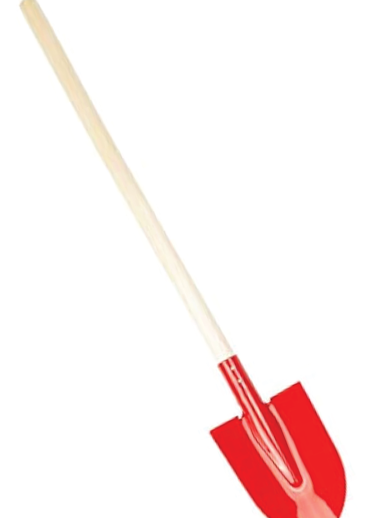 SHOVEL WITH WOODEN HANDLE