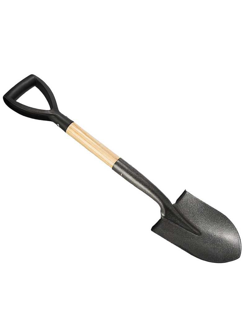 SHOWEL ROUND WITH WOODEN HANDLE