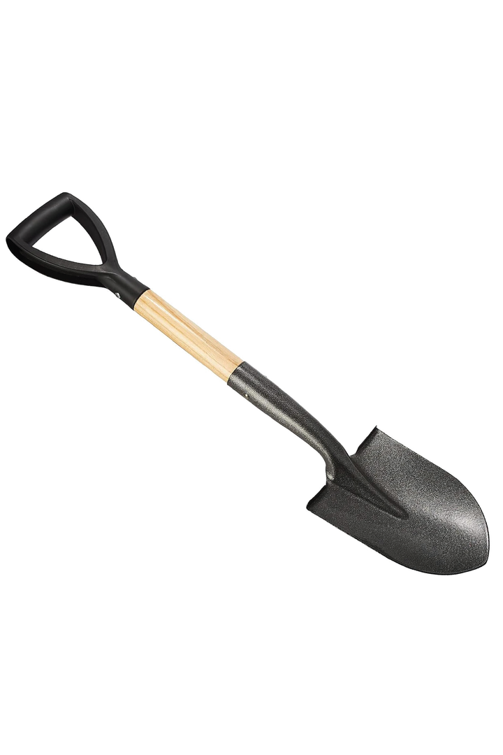 SHOWEL ROUND WITH WOODEN HANDLE
