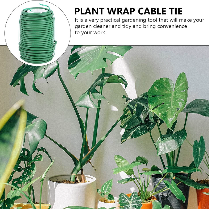 plant ties for indoor plants Rubber Ties For Plants - Soft Plant Wire
