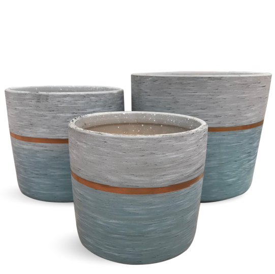 New Design Planters - Ceramic Plant Pots Set of 3