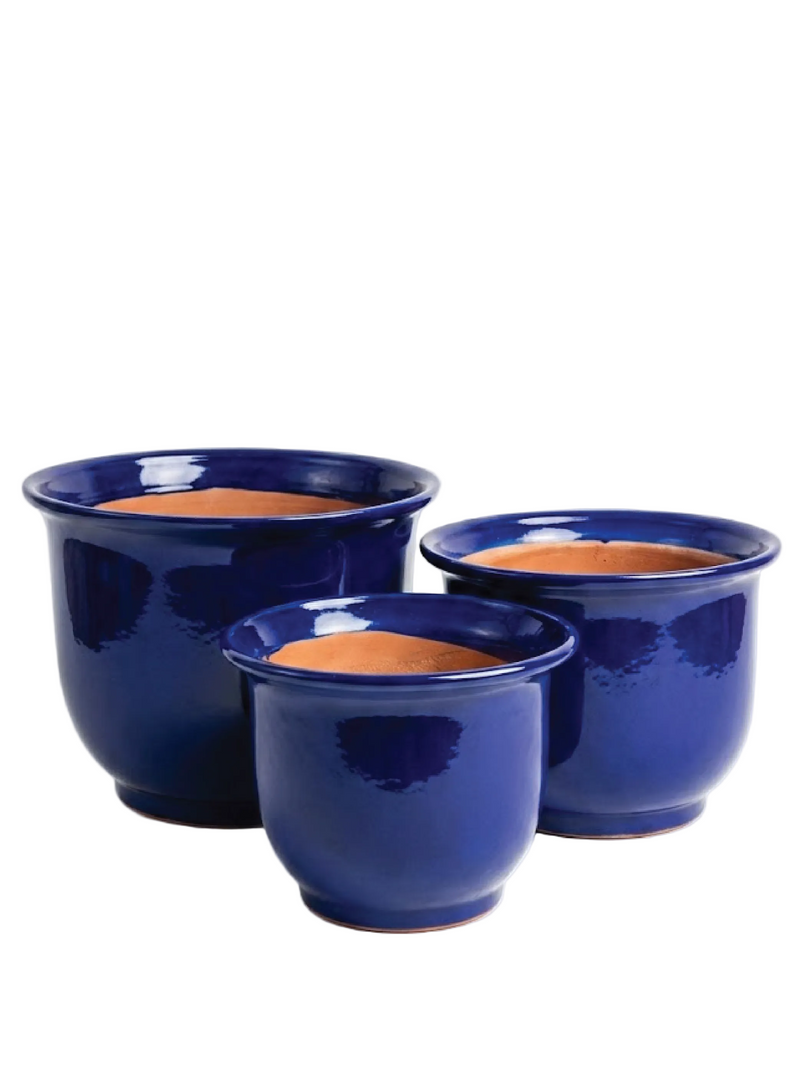 CERAMIC POT PURPLE