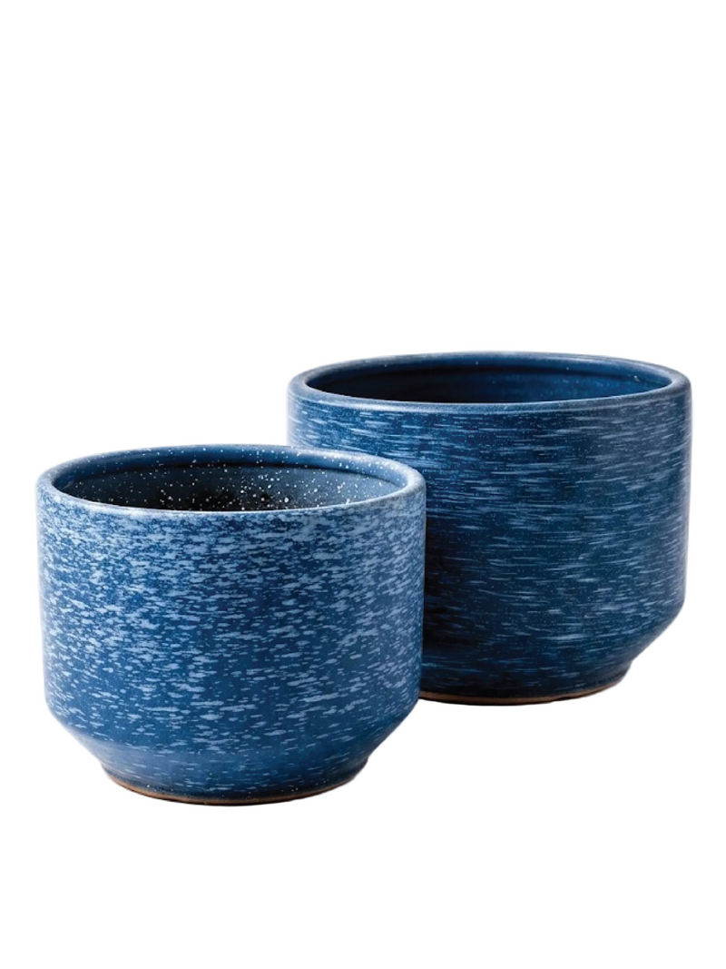 CERAMIC POT BLUE
