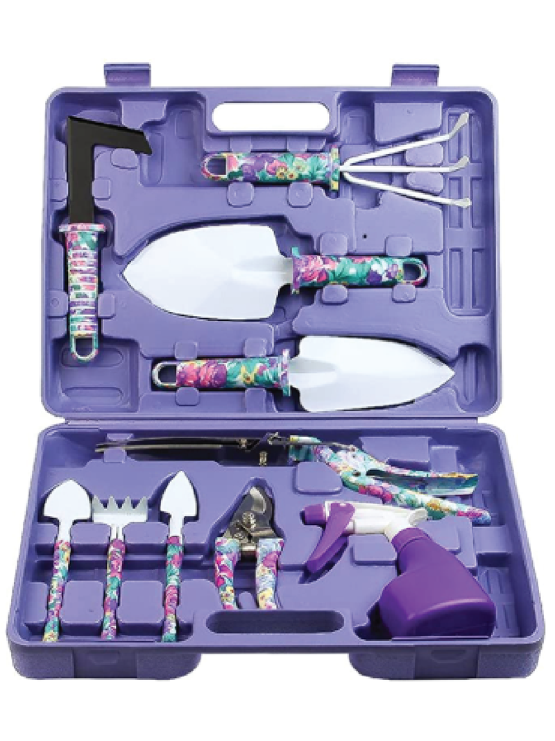 GARDENING TOOLS SET WITH CARRYING CASE <br> حقيبة مجموعة أدوات الحديقة