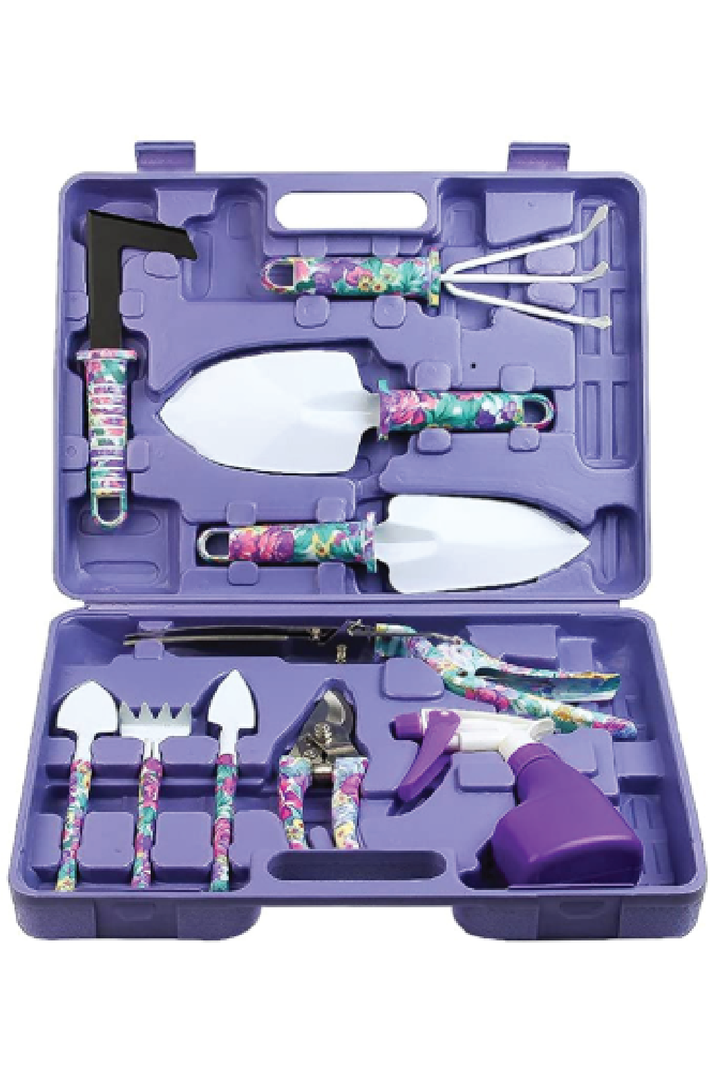 GARDENING TOOLS SET WITH CARRYING CASE <br> حقيبة مجموعة أدوات الحديقة