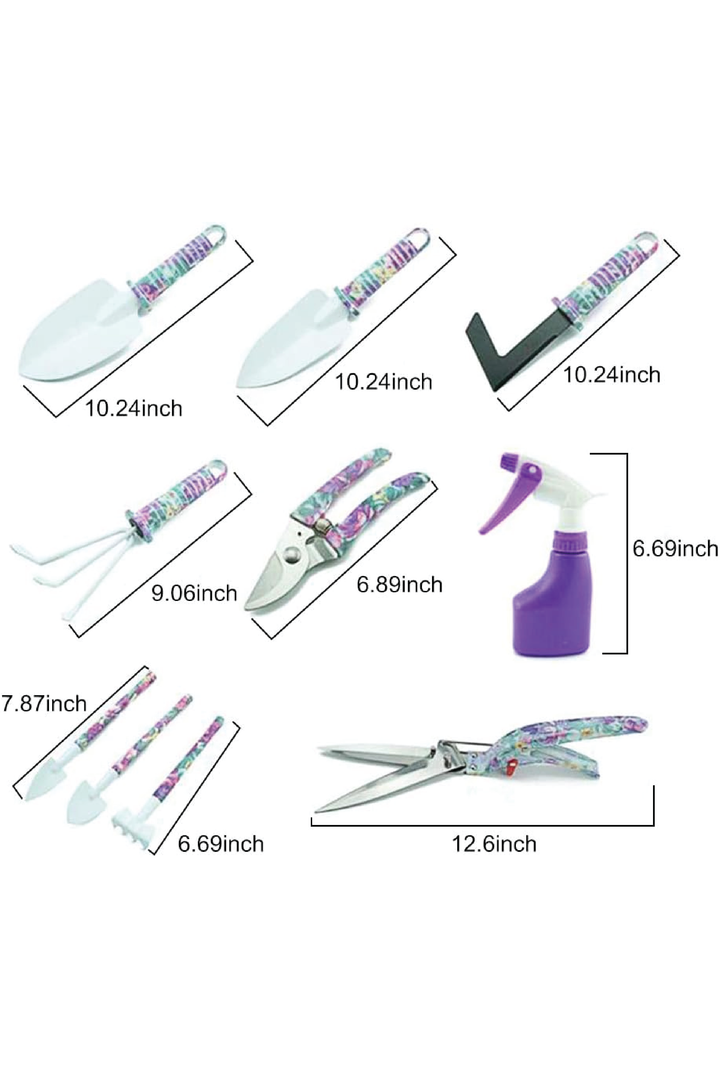 GARDENING TOOLS SET WITH CARRYING CASE