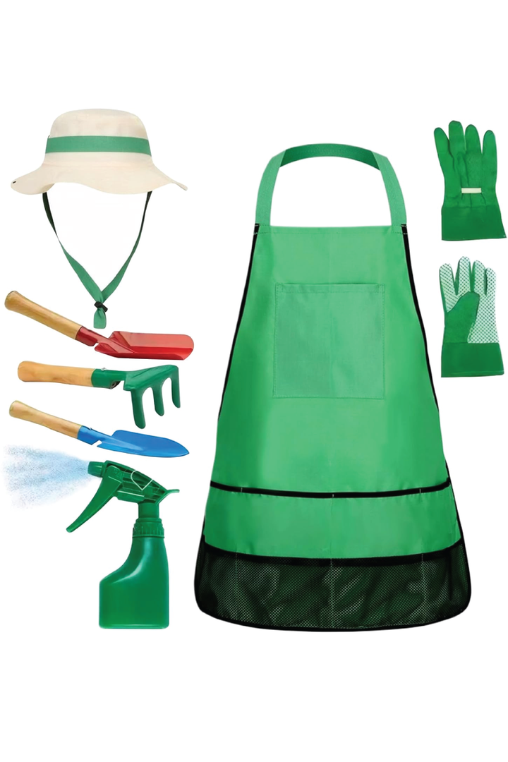 KIDS GARDEN TOOLS SET OF SET OF 7