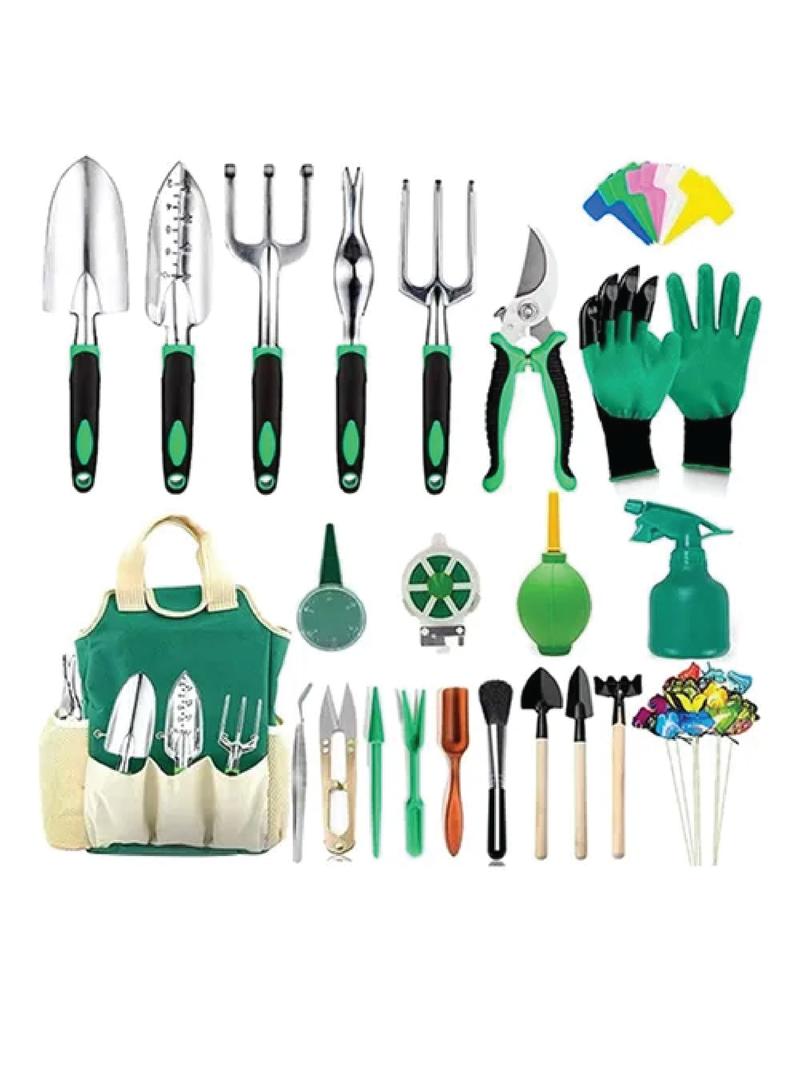 45 PIECE HEAVY DUTY GARDENING TOOLS KIT <br> أدوات الحديقة ذات جودة عالية - ٤٥ قطعة