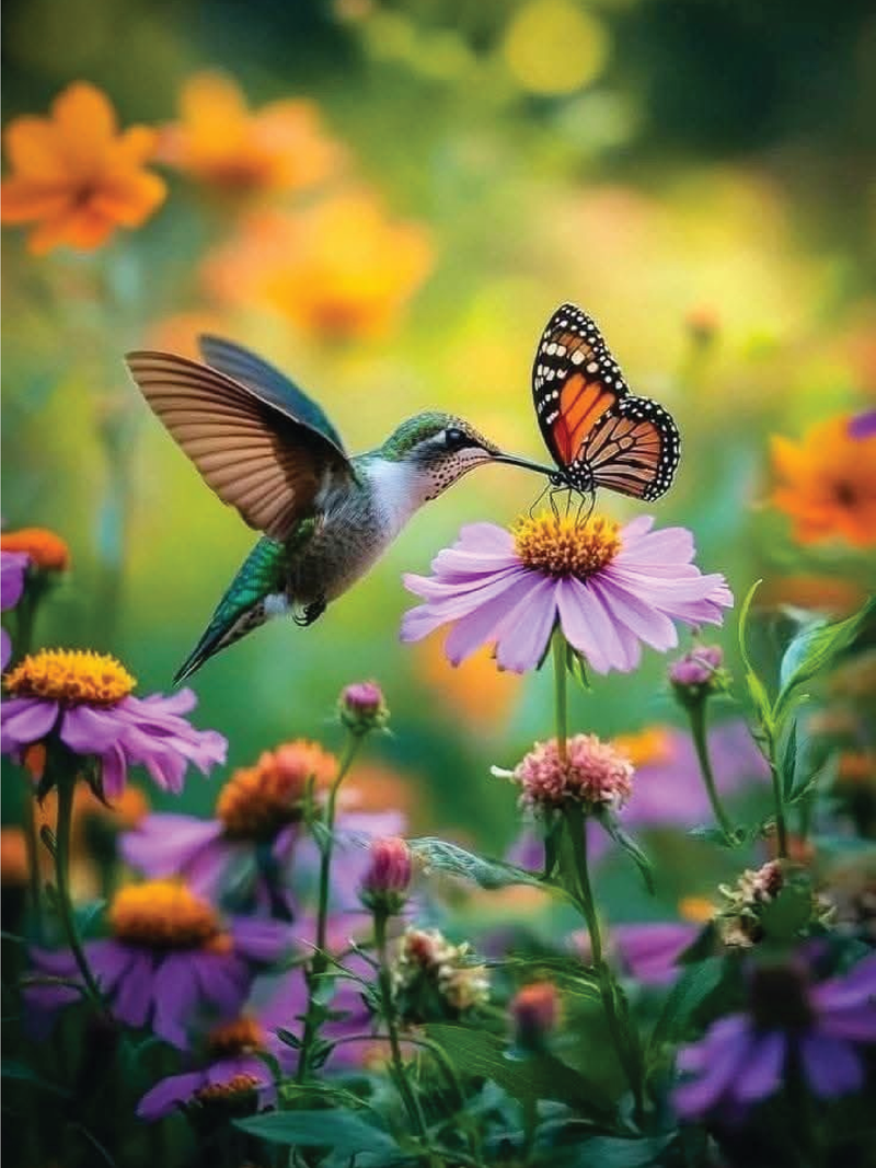 WILDFLOWER BUTTERFLY & BIRD SEEDS <br> بذور زهور برية جاذبة للفراشات و الطيور