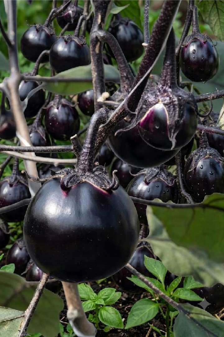 ROUND EGGPLANT SEEDS <br> بذور الباذنجان المستدير