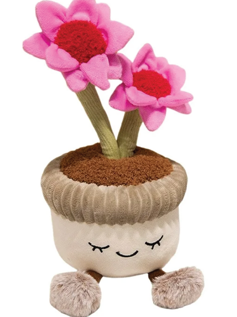 PINK ROSE PLUSH DECOR