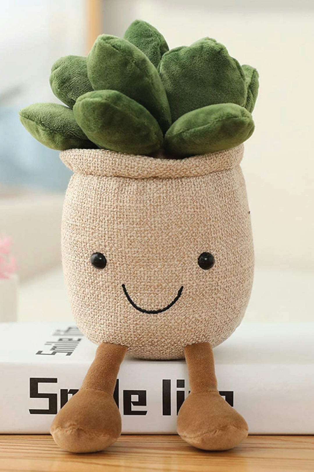 CUTE CACTUS PLUSH DECOR