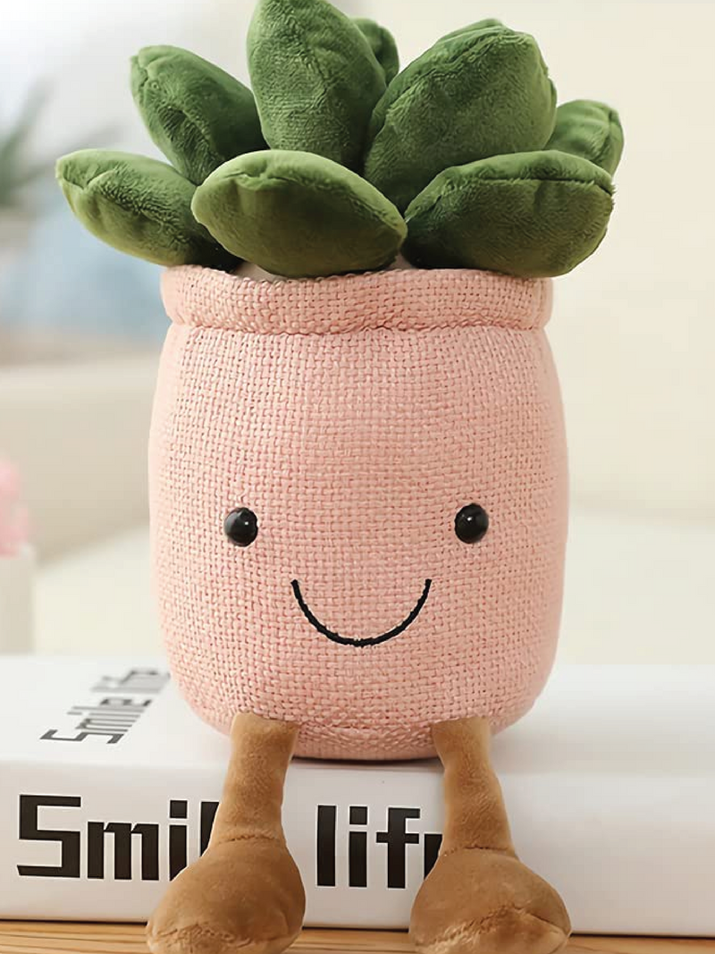 CUTE CACTUS PLUSH DECOR