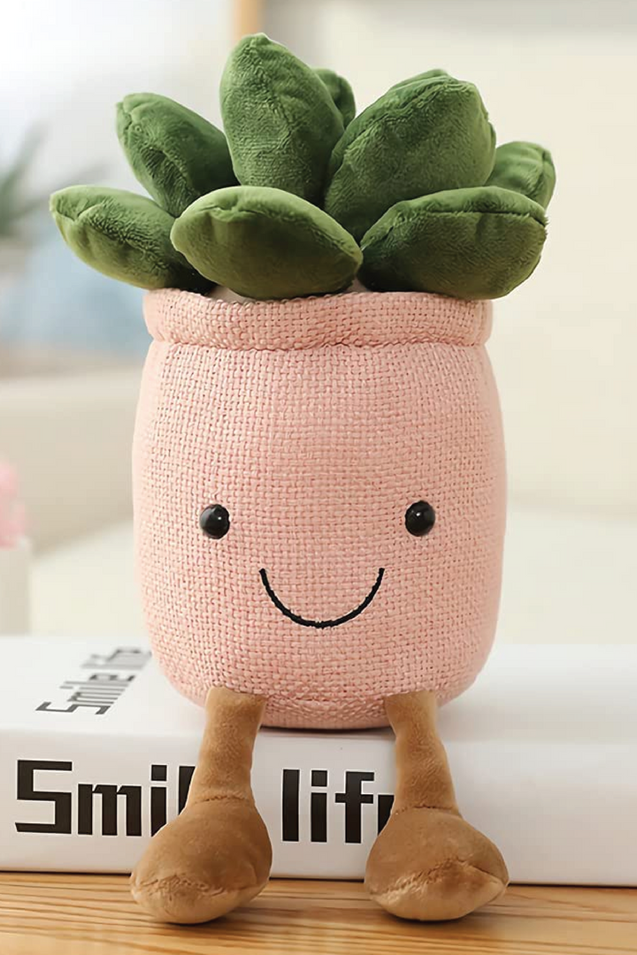 CUTE CACTUS PLUSH DECOR
