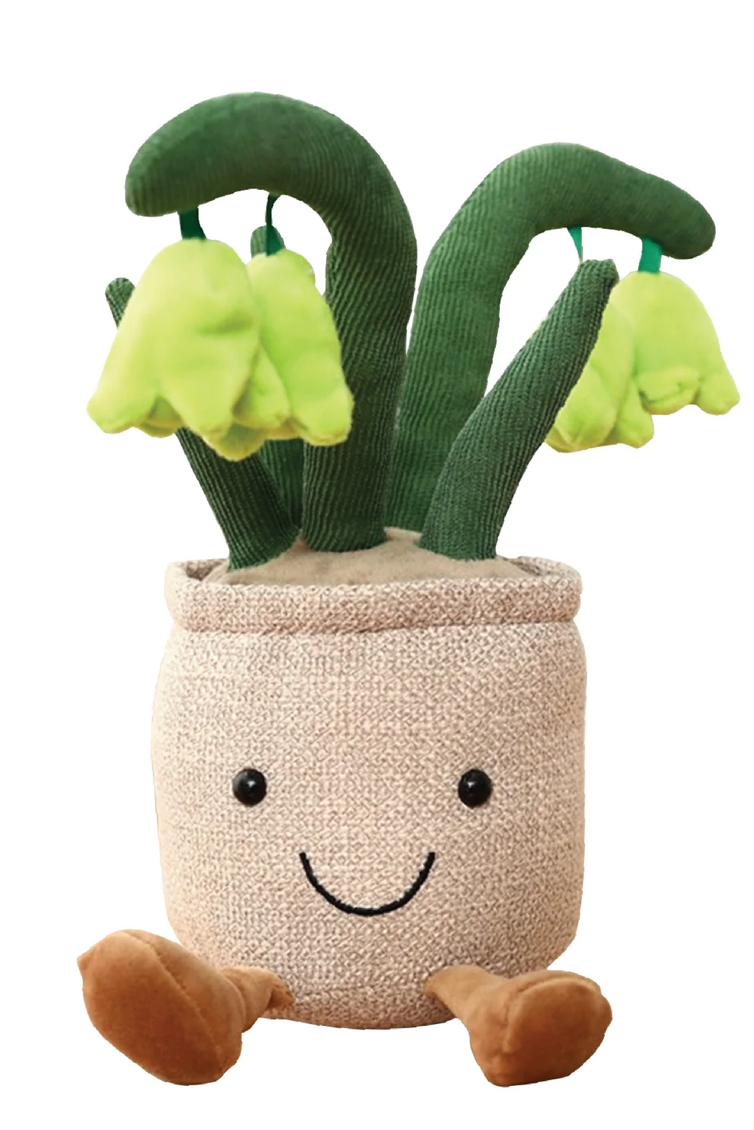 HANGING FLOWER PLUSH DECOR