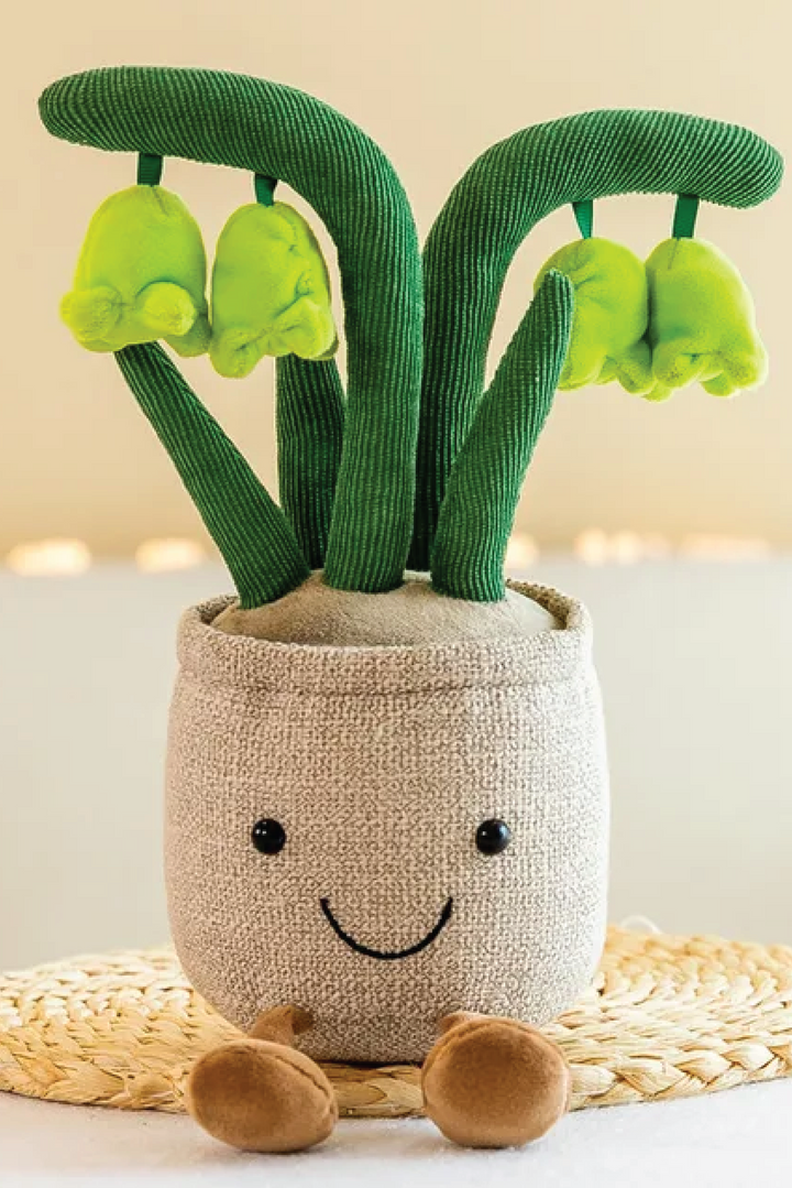 HANGING FLOWER PLUSH DECOR