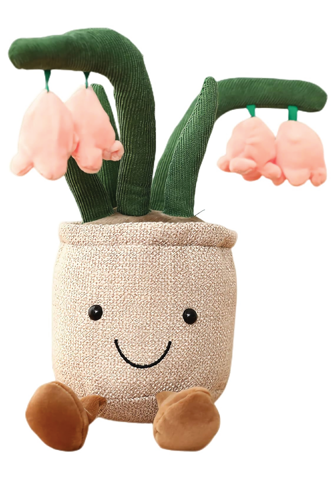 HANGING FLOWER PLUSH DECOR