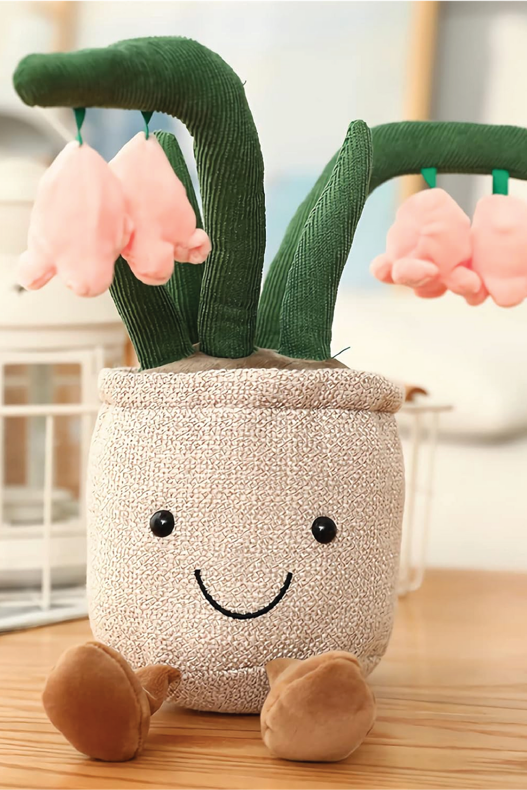 succulent plant plush HANGING FLOWER PLUSH DECOR – Plantology Lab Trading