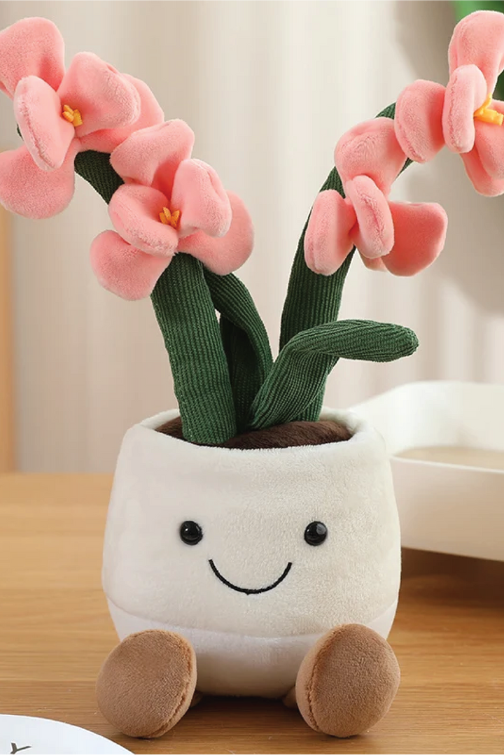 FLOWER PLUSH DECOR