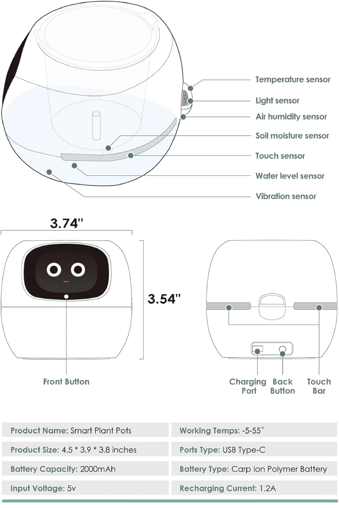 SMART PET PLANTER ROBOT