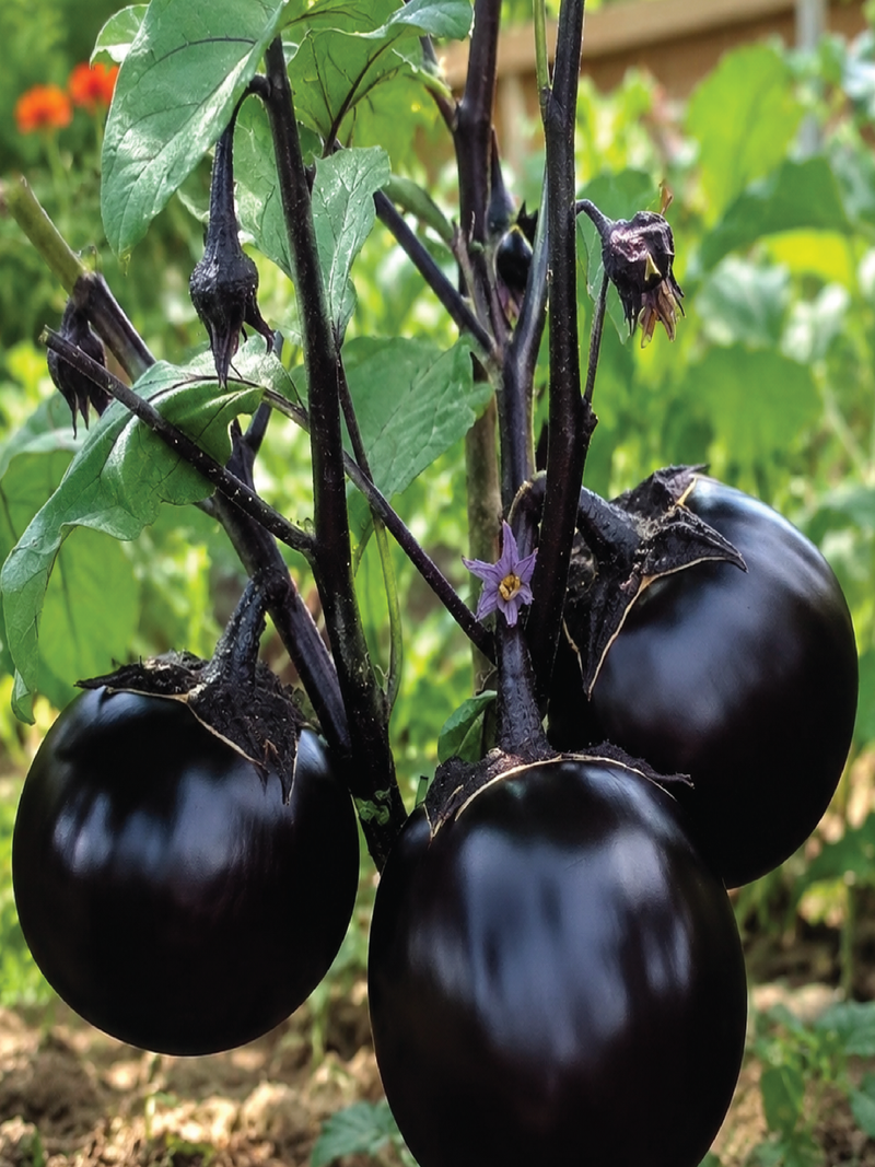 ROUND EGGPLANT SEEDS <br> بذور الباذنجان المستدير