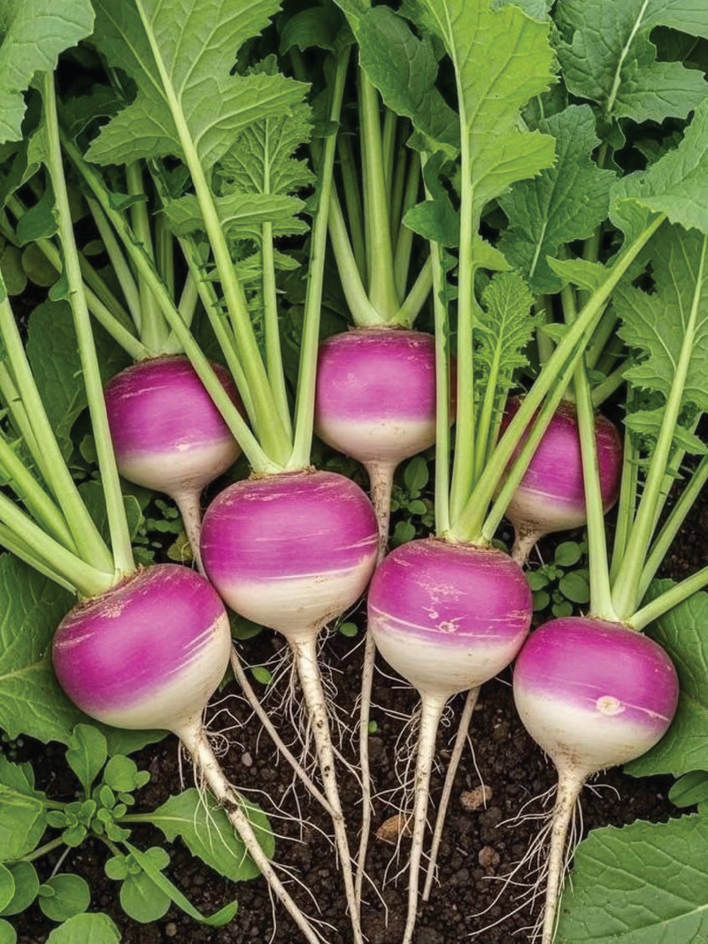 ORGANIC TURNIP SEEDLING
