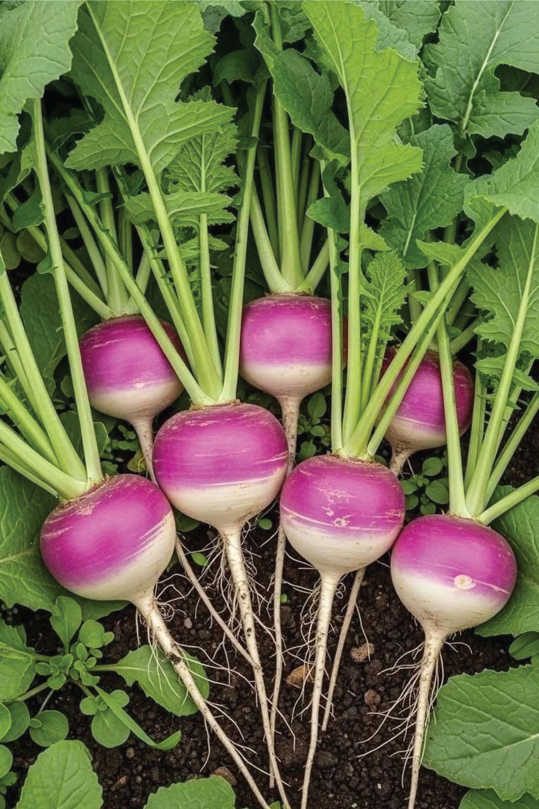 ORGANIC TURNIP SEEDLING